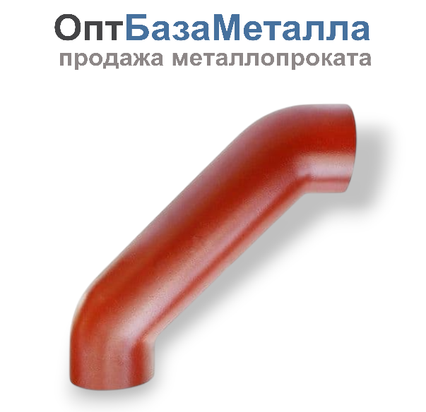 Отвод чугун SML Ду 100х90гр с успокоительным участком б/растр, DN 100